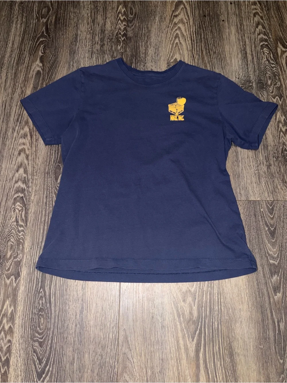 Nike Basketball Crate blue t-shirt size Large